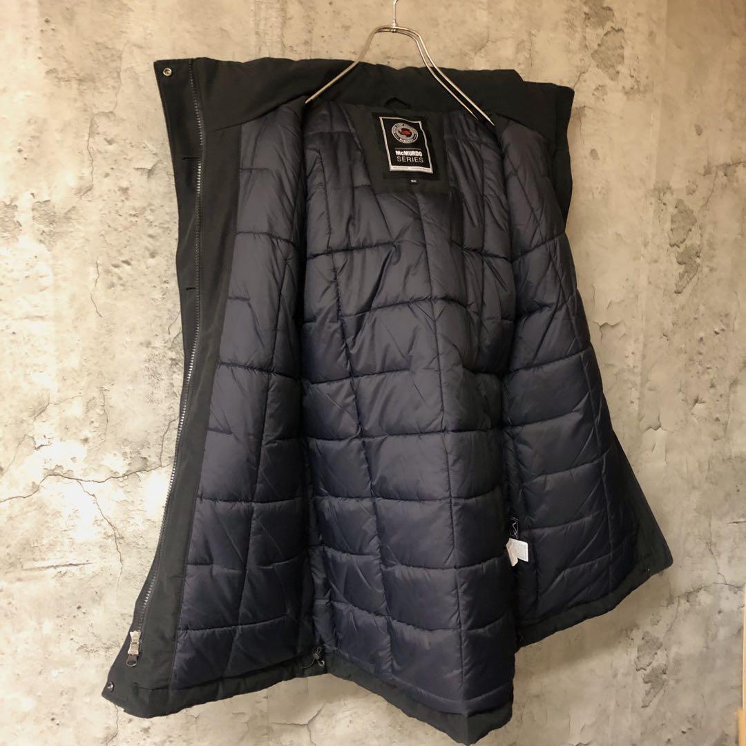 刺繍　レディースM マクマード　ザノースフェイス　ダウンコート　ファーダウン