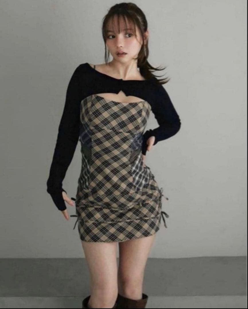 andmary Aine set mini dress ミニワンピース