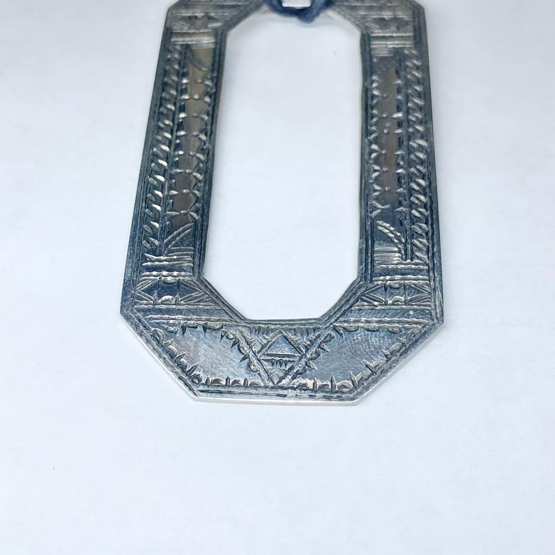 希少 ADAWAT'N TUAREG ネックレス ボタム スンスルト シルバー