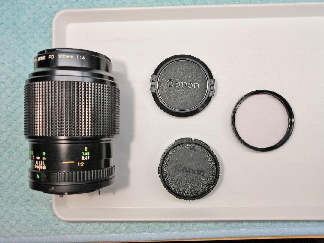 レンズ(単焦点) CANON NEW FD MACRO 100mm f/4 #7445