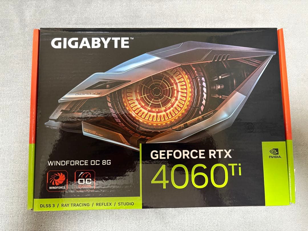グラフィックボード・グラボ・ビデオカード GIGABYTE GeForce RTX 4060 Ti 8GB