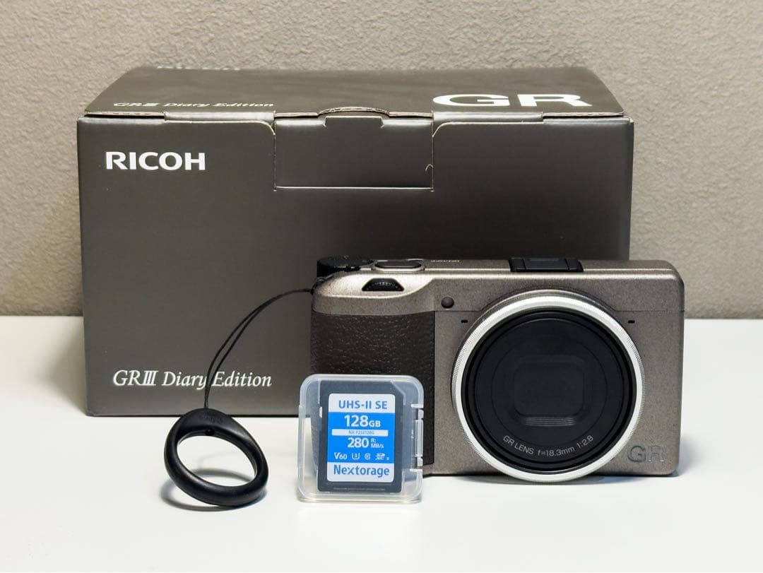 美品 RICOH GR III Diary Edition SD 128GB