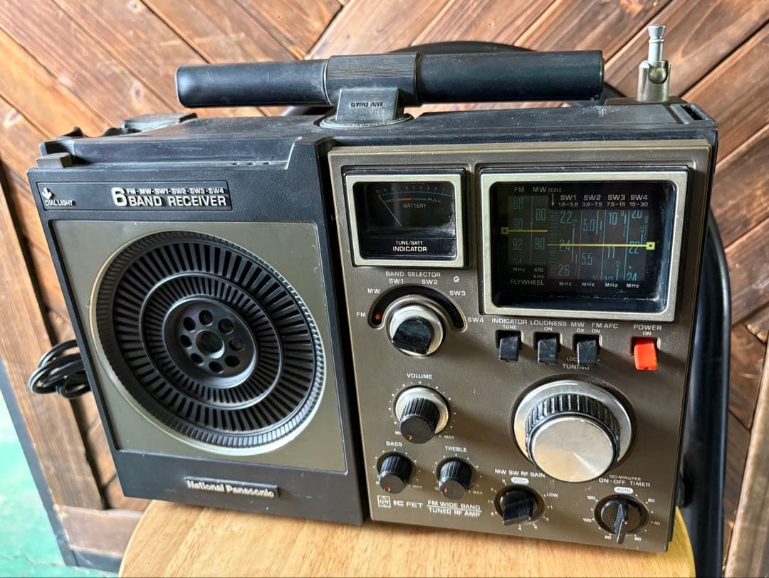 ラジオ・コンポ National Panasonic RF-1180