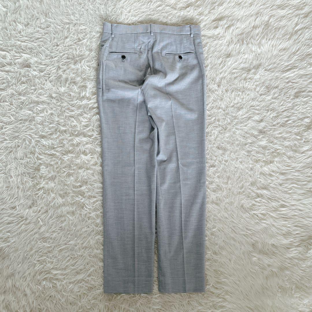 【トゥモローランド】ノーカラージャケット パンツ セットアップ イタリア生地36