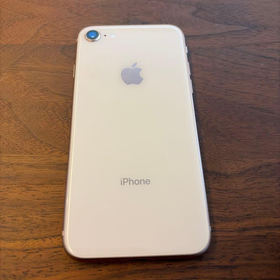 iPhone8 64GB 本体 ピンクゴールド　バッテリー交換済み