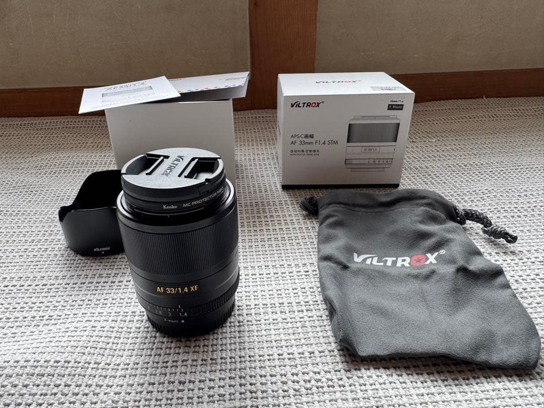 VILTROX 33mm F1.4 STM XF富士フイルム