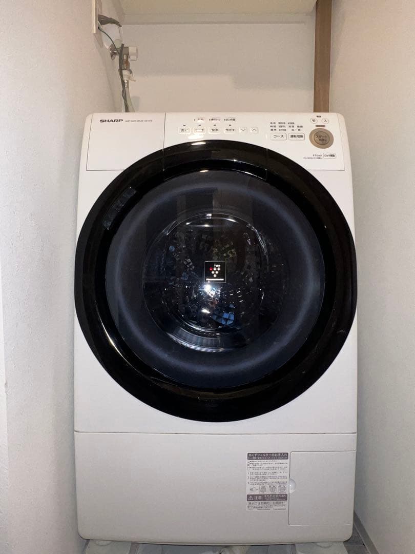 【送料・設置費込み】SHARP ドラム式洗濯乾燥機 ES-S7E