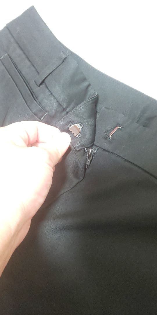 icB ブラックスーツ セットアップ パンツスーツ 大きい テラード リクルート