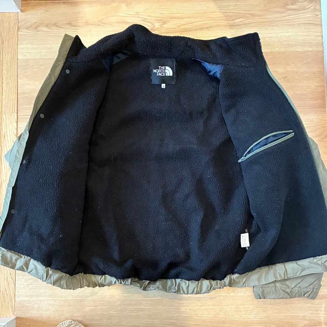 THE NORTH FACE カーキ ジャケット　ナイロン　フリース　古着