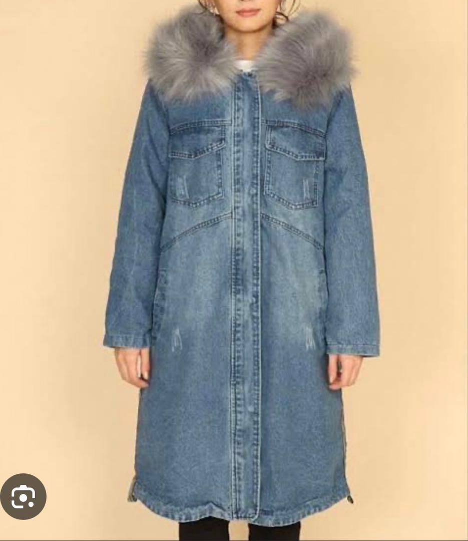 これ以上お値下げ不可☆デニム☆モッズコート☆スコットクラブ