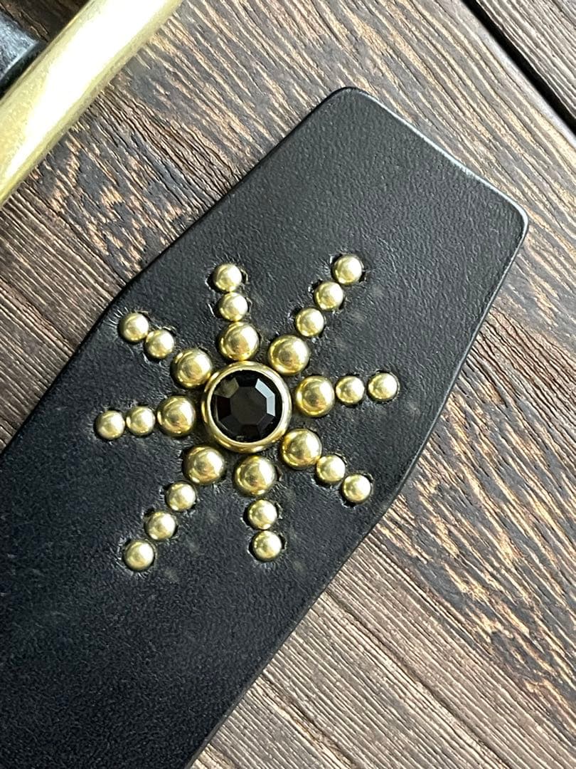 ディッキーズ874専用スタッズベルト　昭南ベンズ　真鍮　HTC CALEE