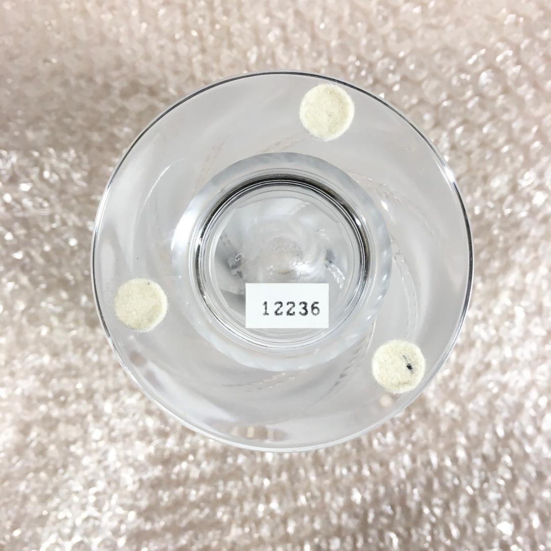 ○美品！ Lalique ラリック エルムノンヴィル 花瓶 フラワーベース レア