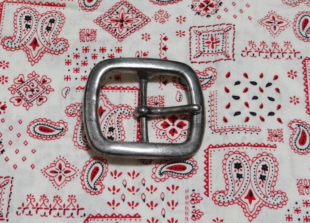 AGUMOGU　5ミリ厚ヌメ革ベルトG37バックル 極厚ベルト