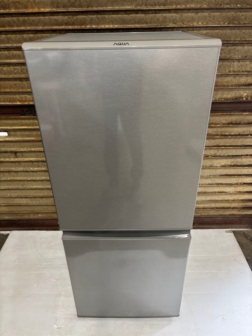 アクア ノンフロン冷凍冷蔵庫 AQR-13H(S) 2019年製