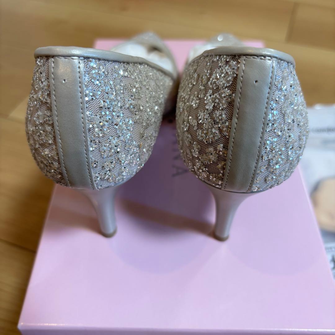 DIANA プラチナグリッターチュール