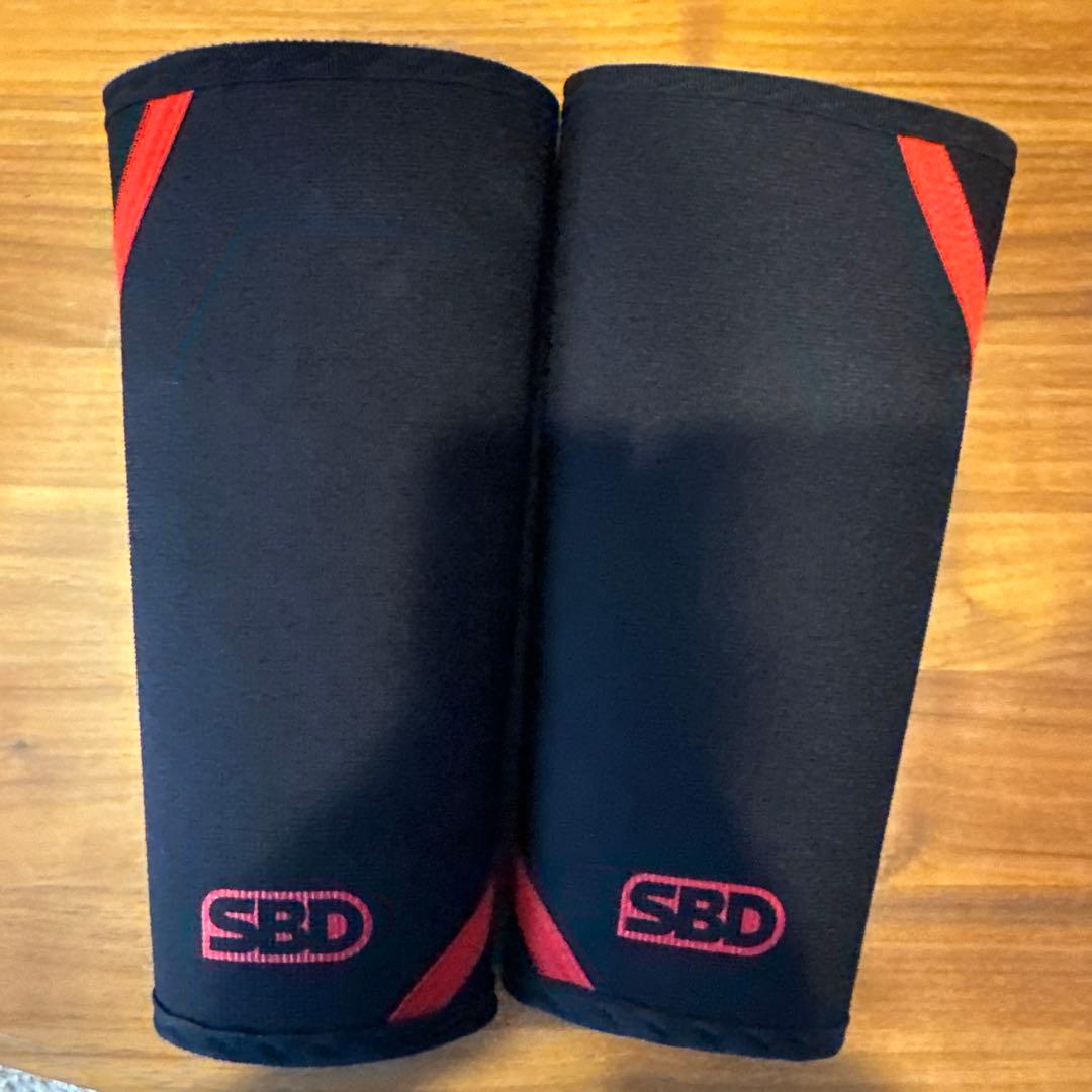 SBD サポーター XSサイズ ブラック/レッド