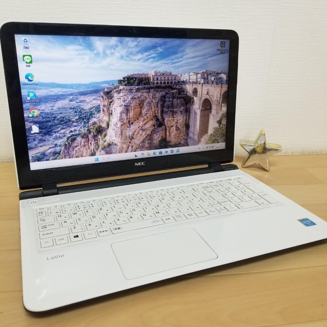 大容量 Win11 DVD再生可 即使用可ノートPC NEC (E3219)