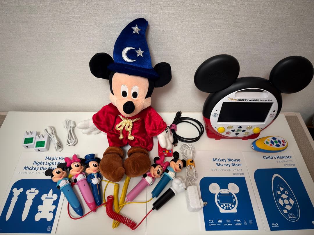 DWE ブルーレイメイト& Mickey the magician マイク他