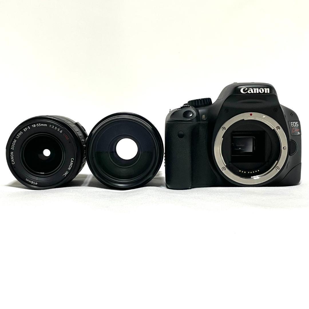 高速AFでとらえる✨ Canon EOS Kiss X4 超望遠レンズセット