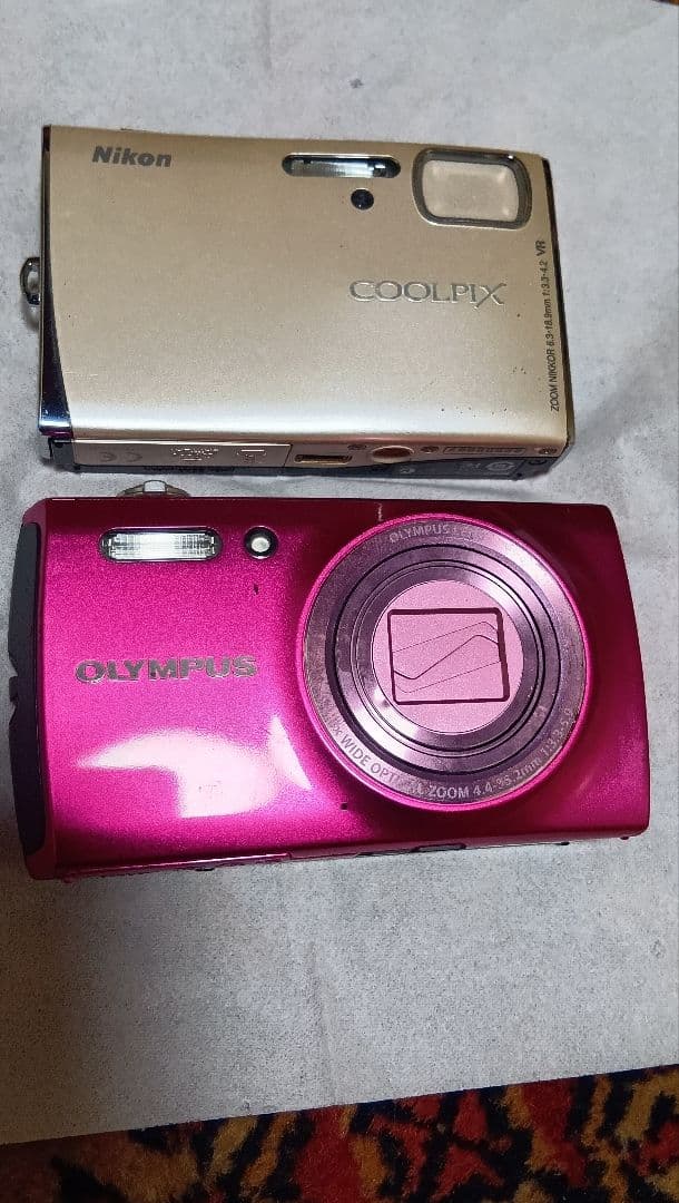 Nikon COOLPIX & Olympus デジタルカメラセット