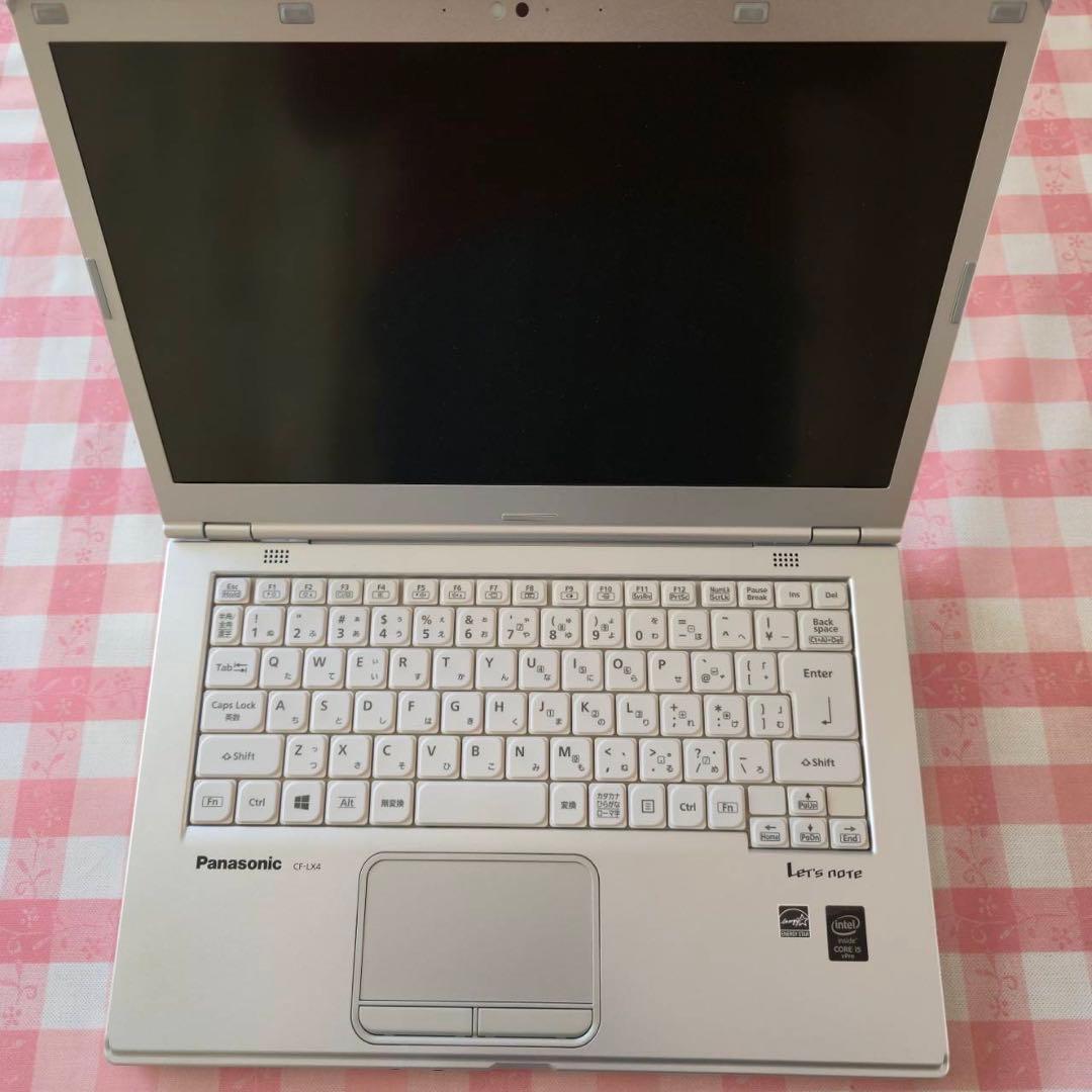 Panasonic Let's note シルバー ノートPC 中古