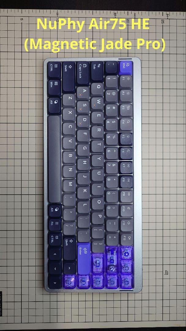NuPhy Air75 HE pro＋KEYCAP SET