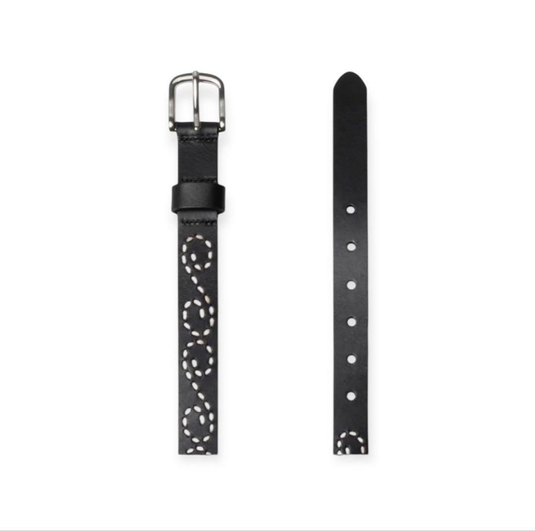 小物 STUSSY EMBROIDERED S BELT L-XL