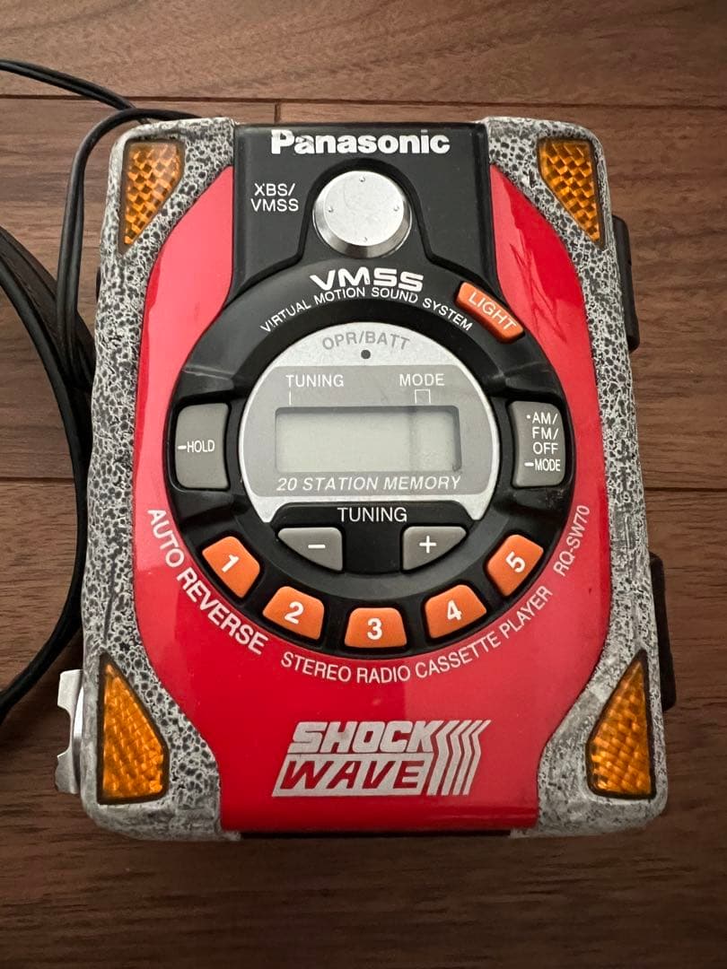 Panasonic VM-SS カセットプレーヤー、ジャンク品