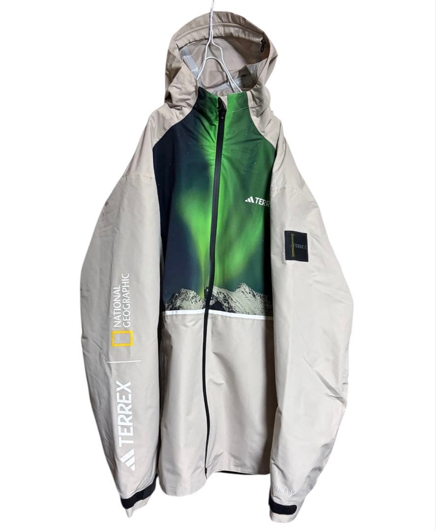 【adidas】TERREX ジオグラフィック RAIN.ジャケット 2XL