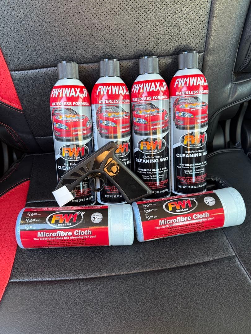 【最終値下げ】FW1 高性能クリーニングワックス 17.50 oz 4本+おまけ
