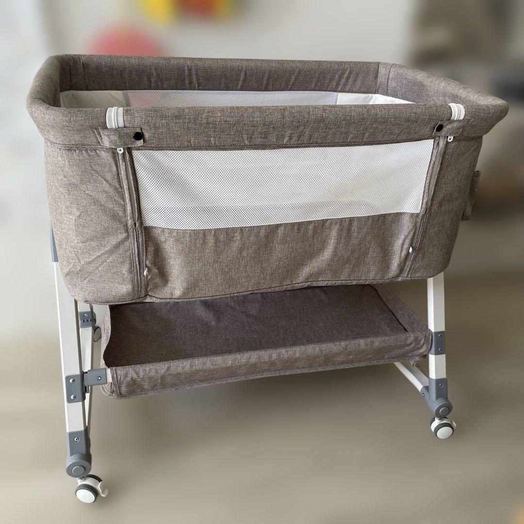 AORTD ベビーベッド　折りたたみ　添い寝　寝具　セット売り