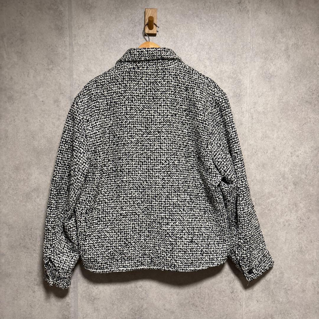 ZARA ザラ ポケット付きテクスチャードシャツジャケット M