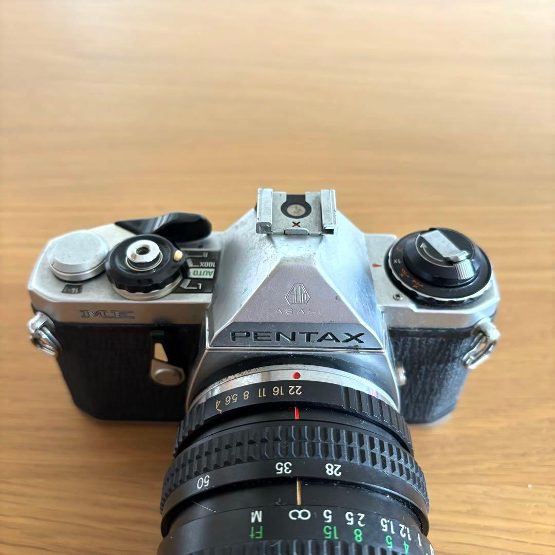 PENTAX ME レンズ 三脚付き ペンタックス フィルムカメラ