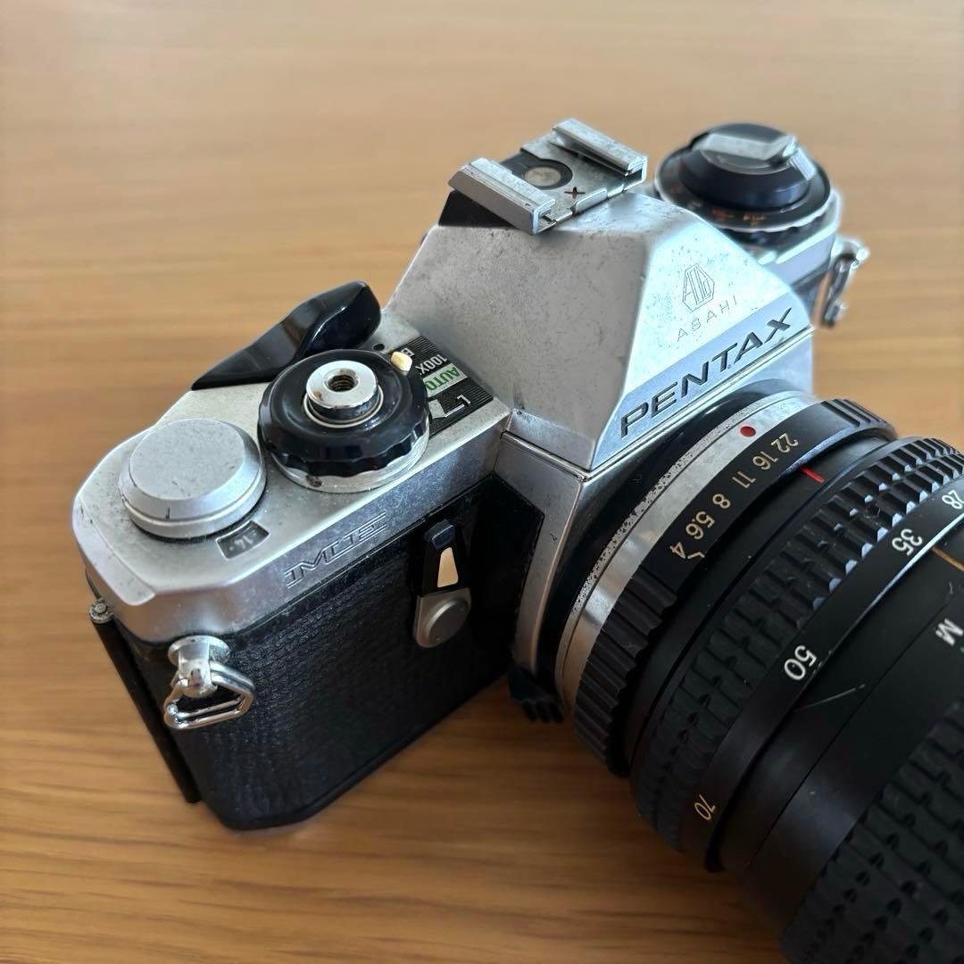 PENTAX ME レンズ 三脚付き ペンタックス フィルムカメラ