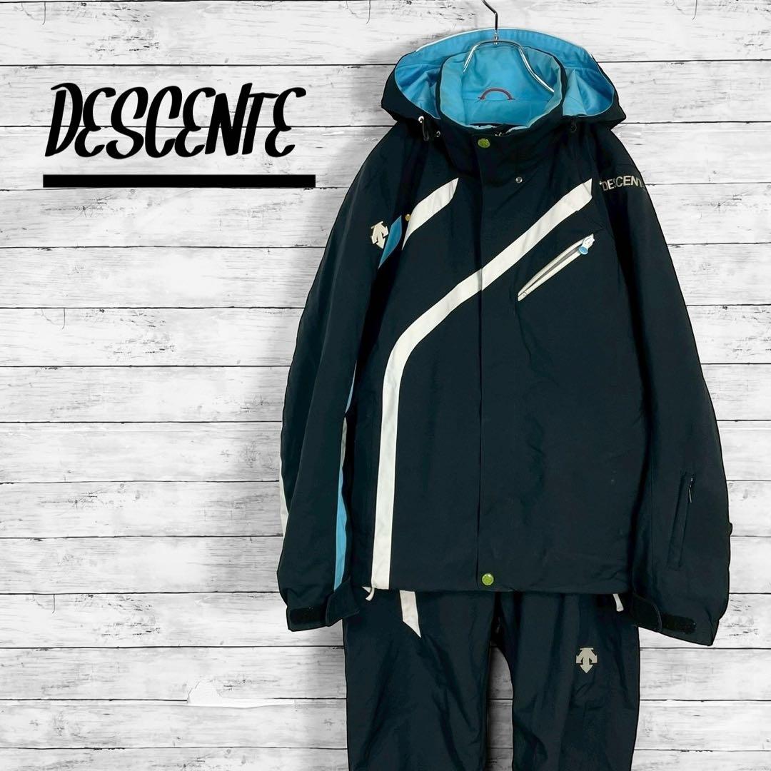 デサント スキーウェア セットアップ ブラック タイタンサーモ Lサイズ