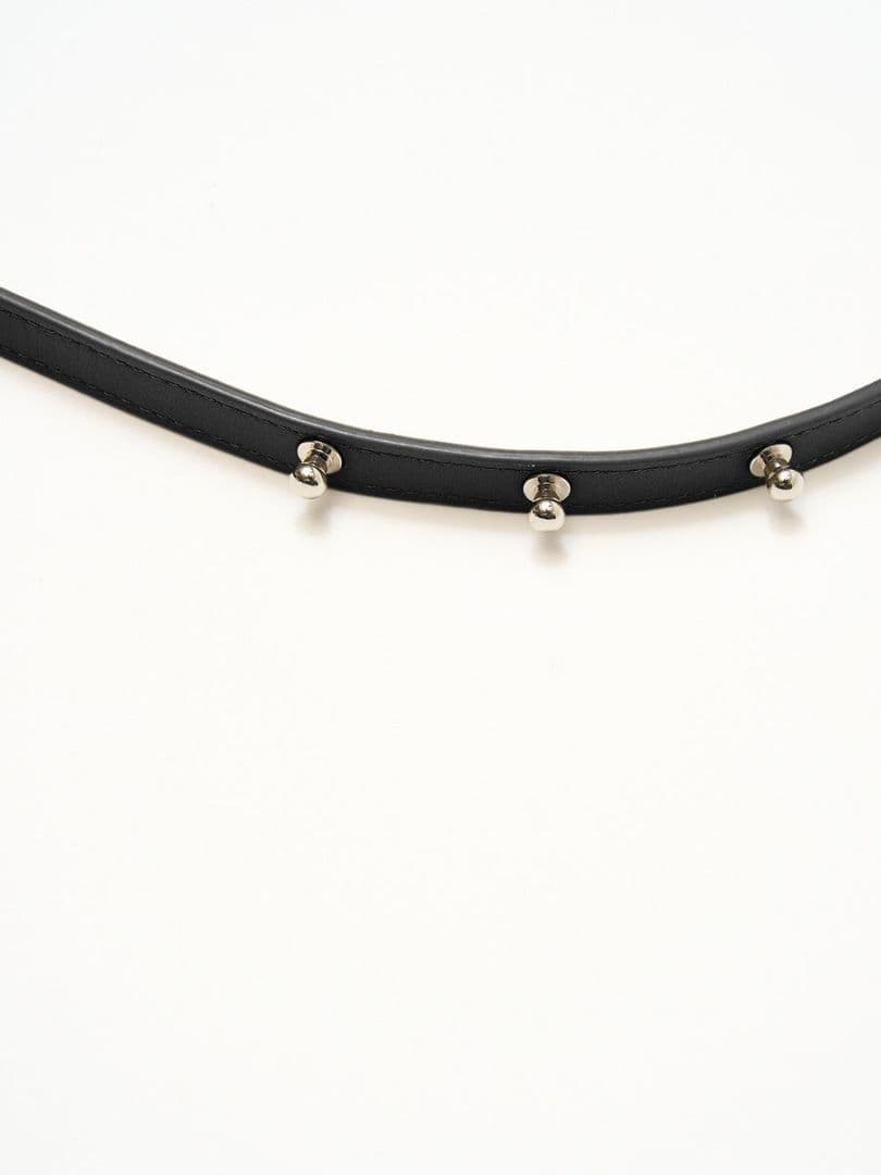 【未使用】YENN チェーンベルトポーチ 黒