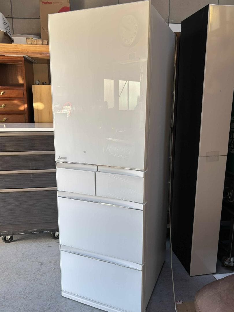 MITSUBISHI 冷蔵庫 5ドアフロントガラス 2019年製 Used/良品