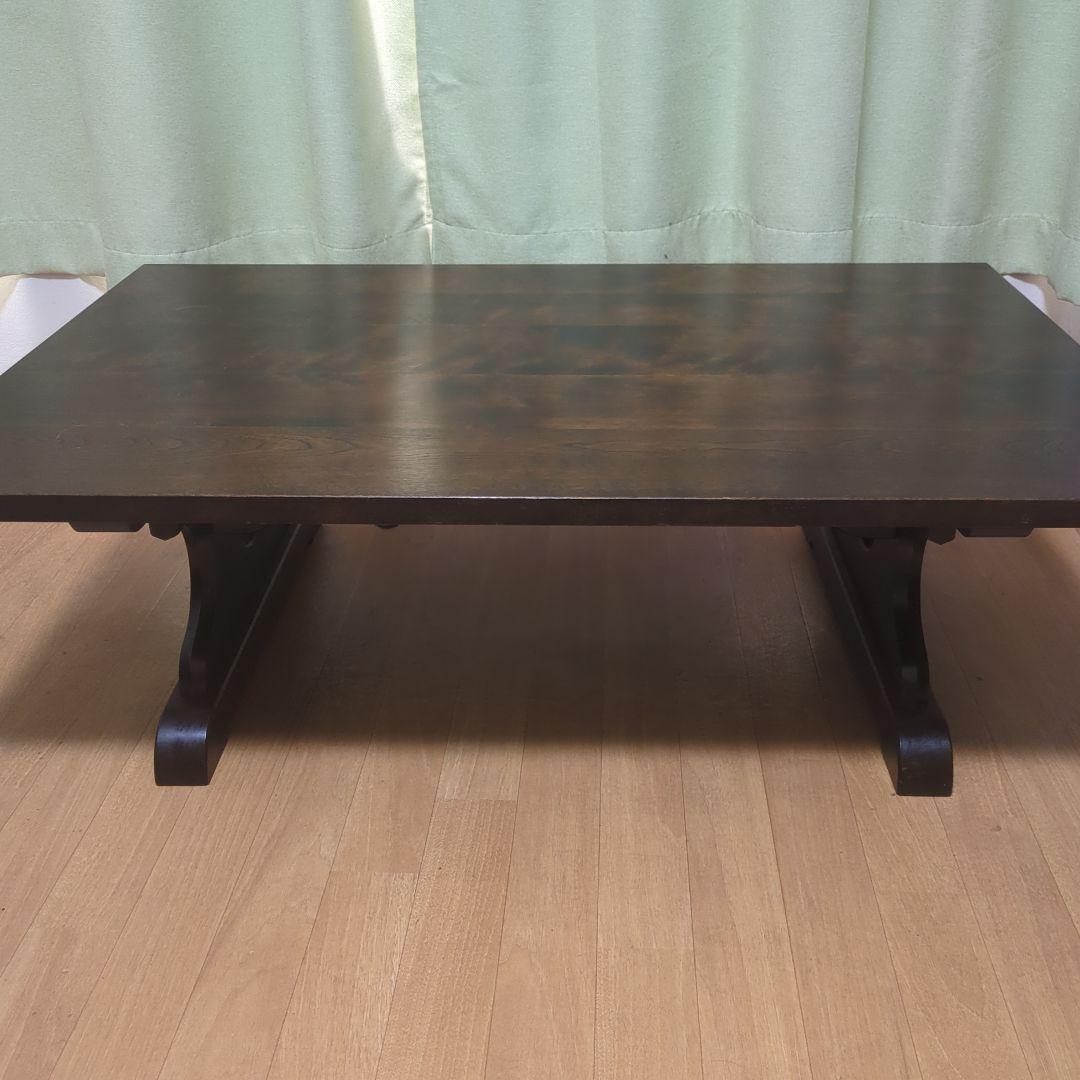 北海道民芸家具　折りたたみ座卓　ローテーブル