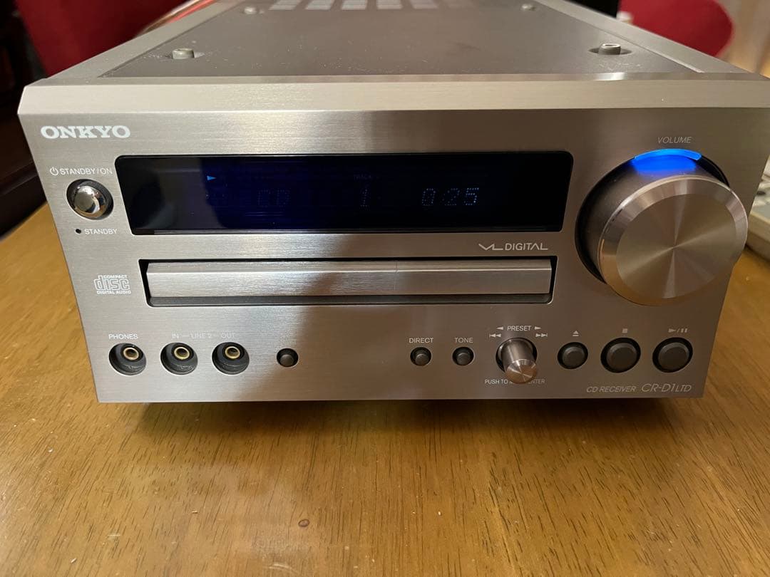 ONKYO CRーD1 LTD ミニコンポ シルバー