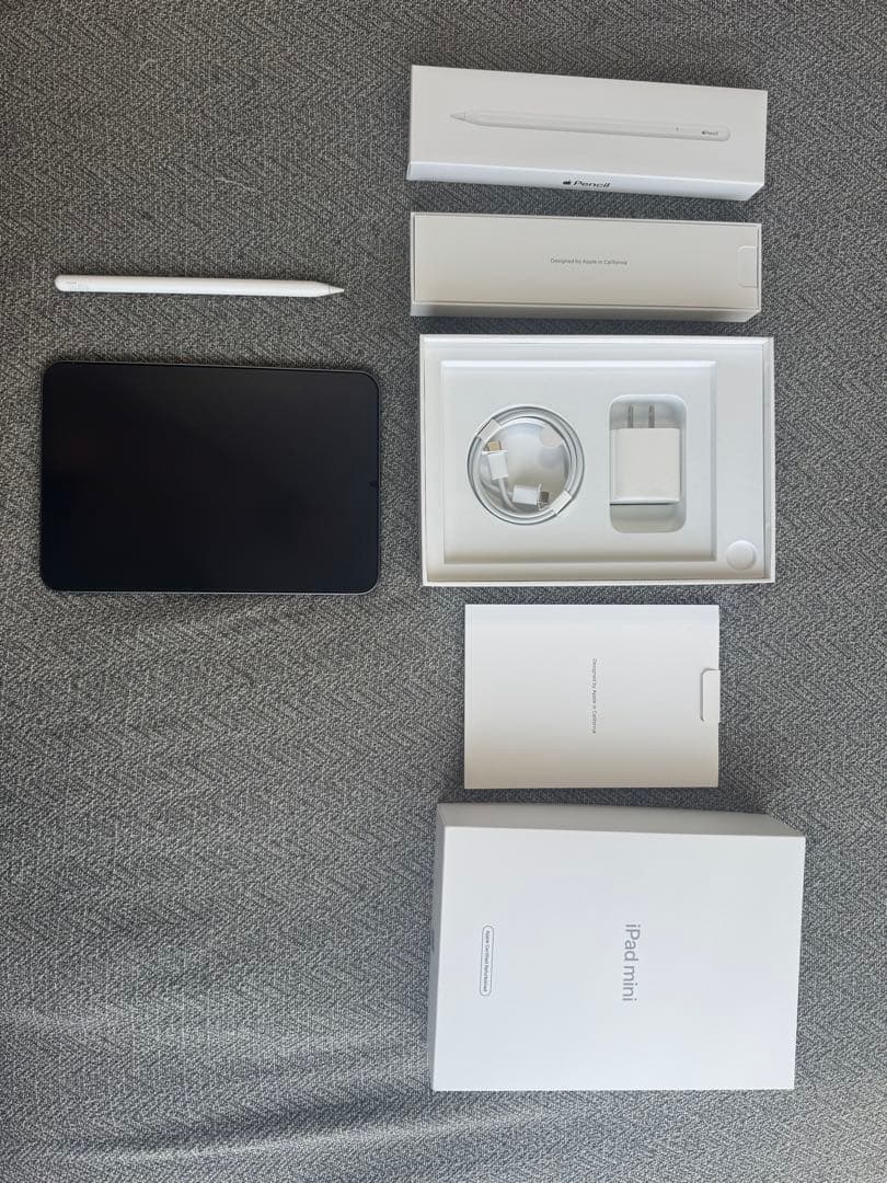 iPadmini6 スペースグレー （256GB）,ApplePencil2