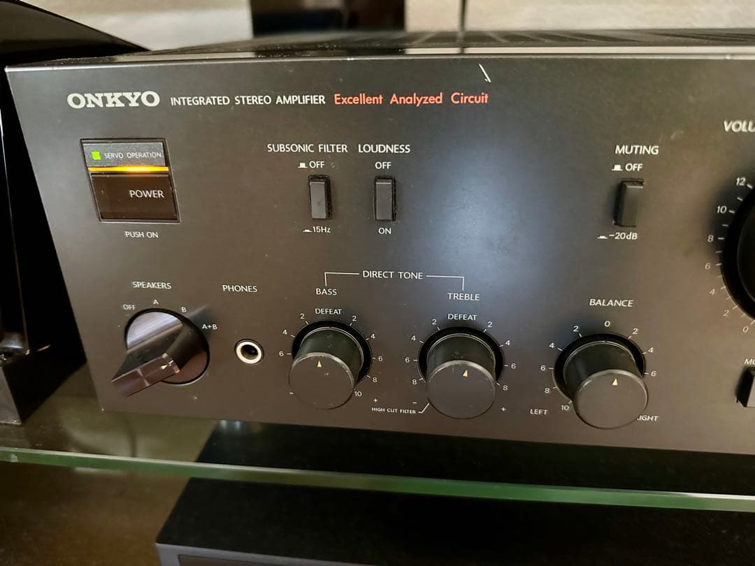 ONKYO Integra A 817RX/プリメインアンプ/ジャンク品