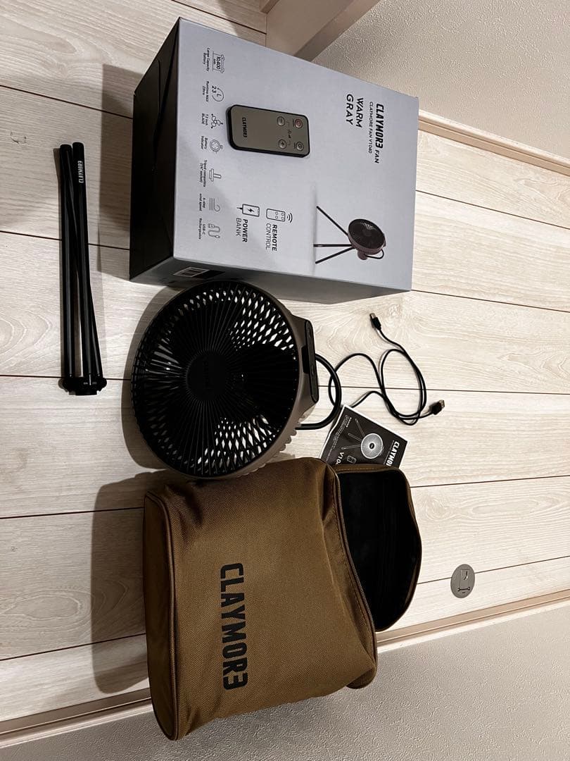 クレイモア　サーキューレーター　ファン　V1040 美品　専用ケース付