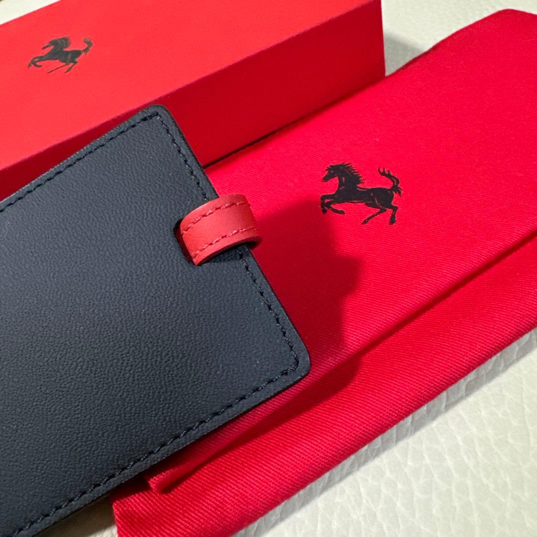 フェラーリ オフィシャル 高品質 ネームタグ カードケース Ferrari