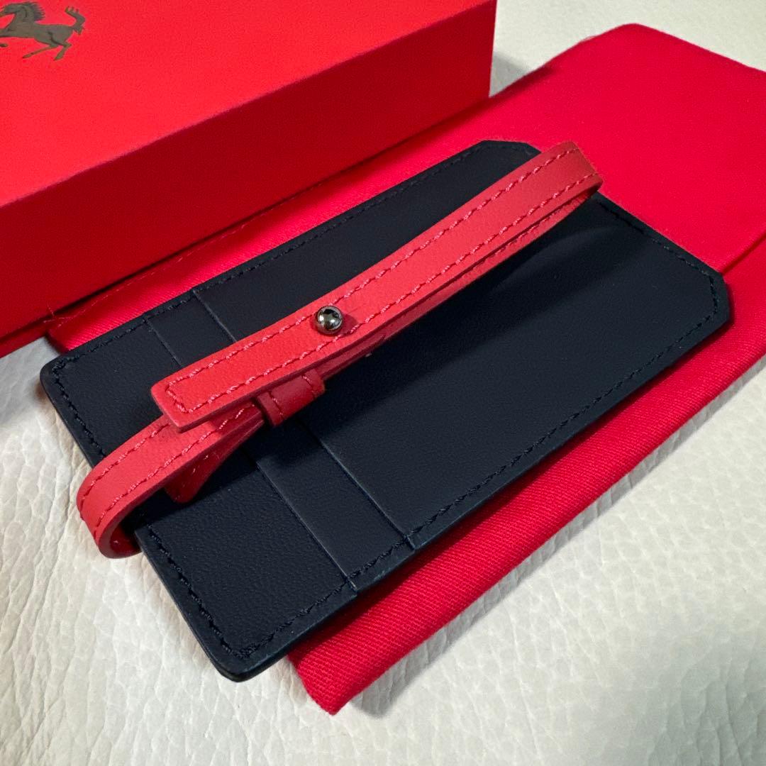 フェラーリ オフィシャル 高品質 ネームタグ カードケース Ferrari