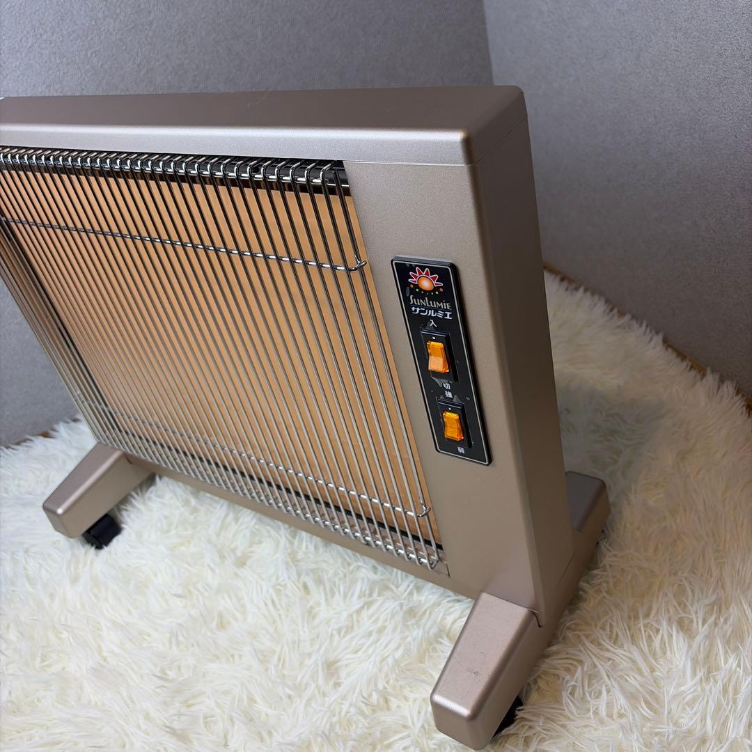 極美品 サンルミエ キュート 遠赤外線 暖房器 E800LS パネルヒーター ②