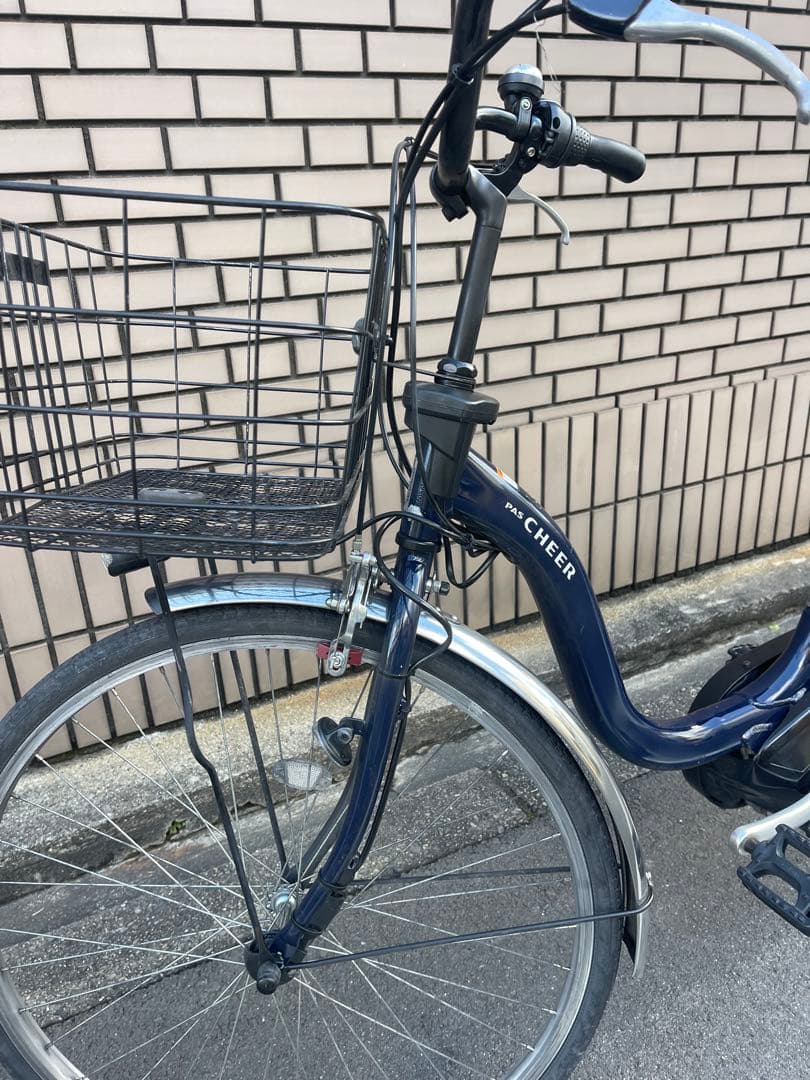 8.7ahヤマハパスcheer電動アシスト自転車26インチ