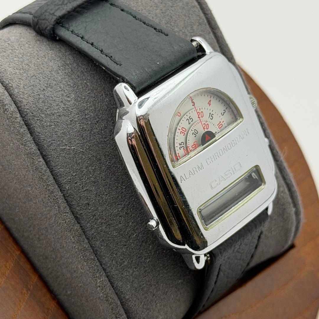 【超希少】カシオ　デジタル　アラームクロノグラフ　AQ-411 クォーツ