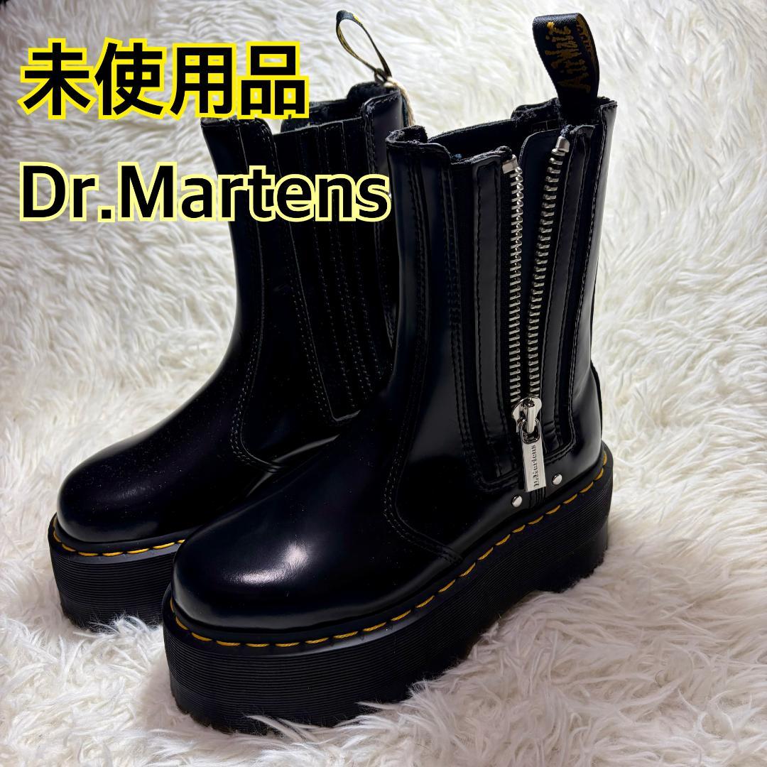 未使用品 ドクターマーチン チェルシーブーツ 2976 MAX 黒 UK3