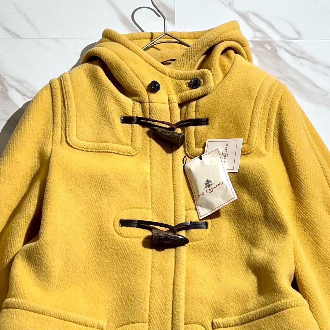 【希少】オールドイングランド ダッフルコート ヘリンボーン ロング丈 イエロー