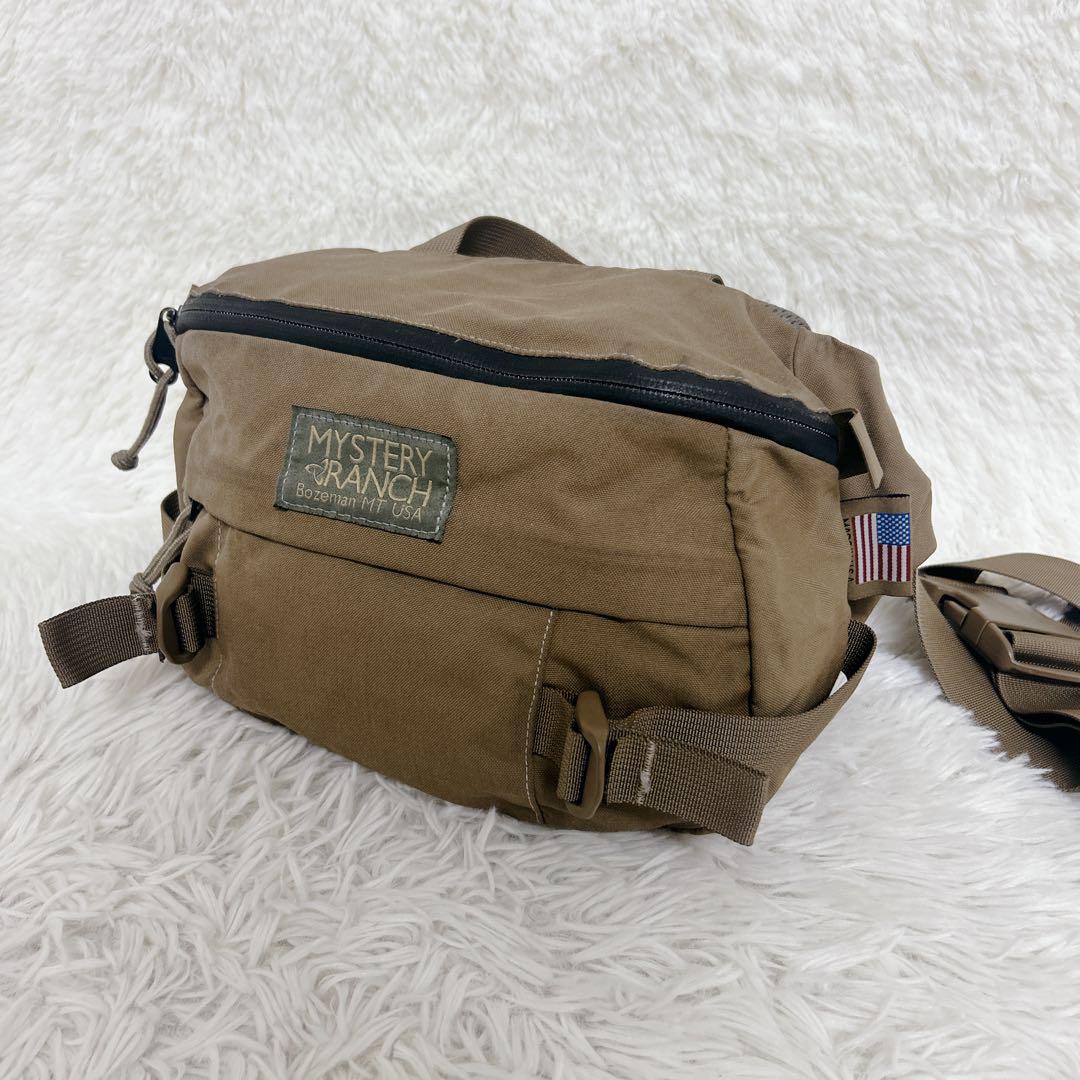 【美品　希少】 MYSTERY RANCH USA製ヒップモンキー　コヨーテ